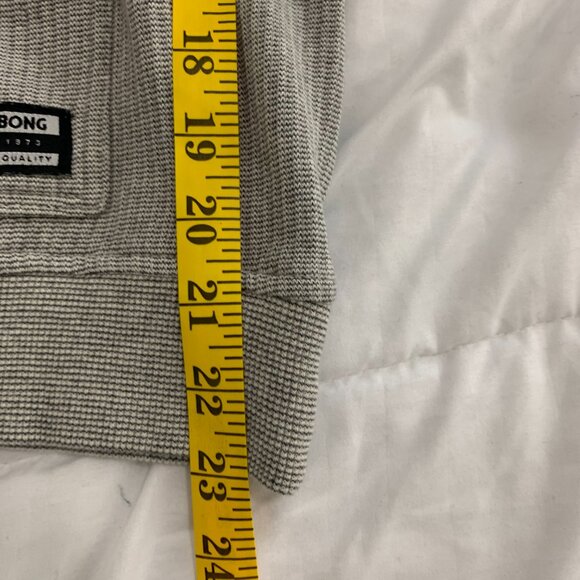 Billabong Men’s Grey Hoodie – Size Large - Picture 11 of 13
